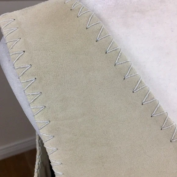 Sundance Luxe Shift Midi Dress Soft Suede Leather - Picture 6 of 14